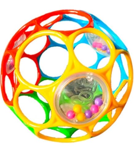 Amazon.co.jp: 【ベビー用ボール】ソフトボール ベビーボール 音がでる