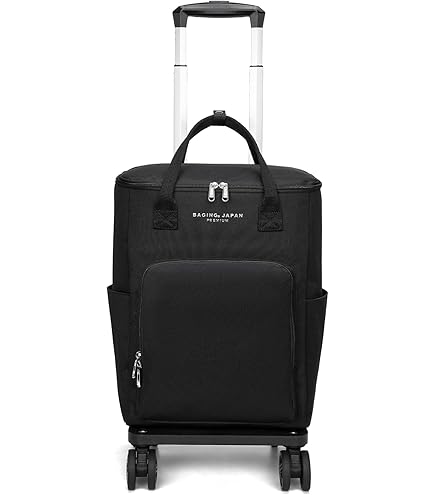 Amazon｜[スワニー] D-583 ジップVII TS15 ブラック キャリーバッグ 低