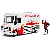 Amazon.co.jp: JADA TOYS 1/24 DEADPOOL TACO TRUCK WITH DEADPOOL ...