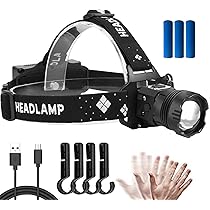 Amazon.co.jp: LED ヘッドライト 実用点灯35時間 3000000ルーメン 超高