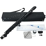 NUVO ヌーボ プラスチック製管楽器 フルート C調 jFlute 2.0 ジェイフルート Black/Black N220JFBK [専用セミハードケース付き] 【国内正規品】