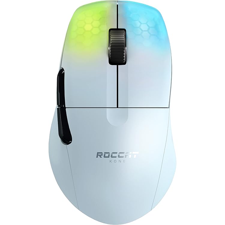 Amazon.co.jp: ROCCAT ゲーミングマウス Kone Pro 有線 ホワイト/白