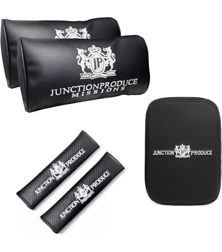 Amazon.co.jp: JP JUNCTION PRODUCE VIP ブラックレザー カーネック
