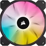 CORSAIR iCUE SP140 RGB ELITE 140mm PCケースファン ブラック (増設用・コントローラーなし) CO-9050110-WW