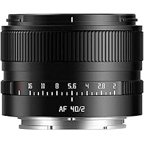 Amazon.co.jp: TTArtisan AF 40mm F2 Eマウント フルサイズ 単