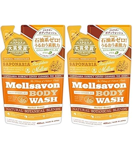 Amazon | 【3個セット】メルサボン リフレッシュボディウォッシュ