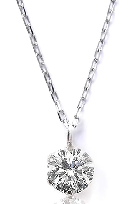 Amazon | PLUSTER ネックレス レディース GINGER掲載 ダイヤモンド 一  