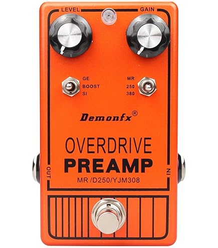 Amazon | ZEYUAN B-Box エレキギター プリアンプ オーバードライブ