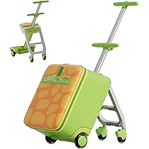 Jovikids 乗れるキャリーケース 32L スーツケース 折りたたみ式 Amazon | [Jovikids] 乗れるキャリーケース 子供 32L多機能子供