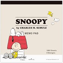 Amazon.co.jp: ホールマーク スヌーピー メモパッド HOUSE 849252