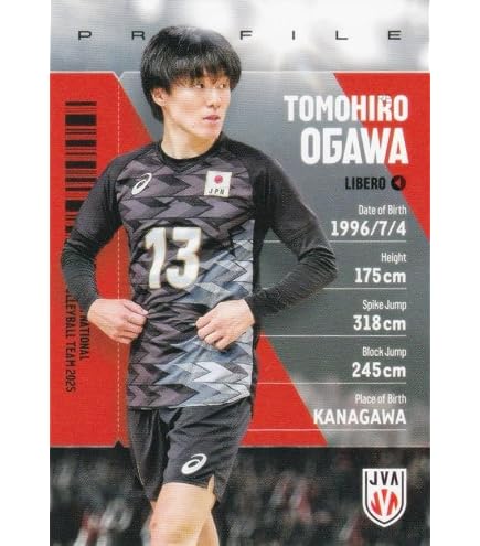 Amazon.co.jp: 【RG43 小川 智大 (レギュラーカード) 】 バレーボール