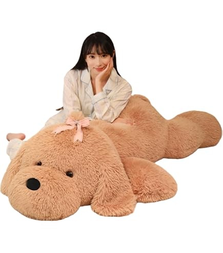 Amazon.co.jp: 特大全長90cm等身大ワンちゃん 犬ぬいぐるみ DITZ