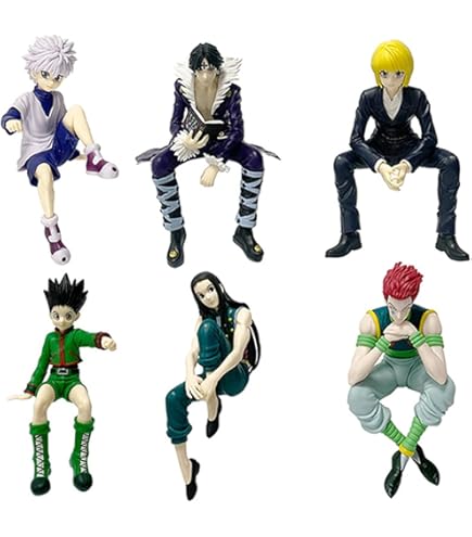 ハンターハンター　フィギュア　シャルナーク　マチ　8点セット ハンターハンター ぬーどるストッパー フィギュア マチ シャルナーク