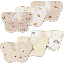 Amazon.co.jp: [Comfort U] よだれかけ ベビー ビブ スタイ 6枚セット