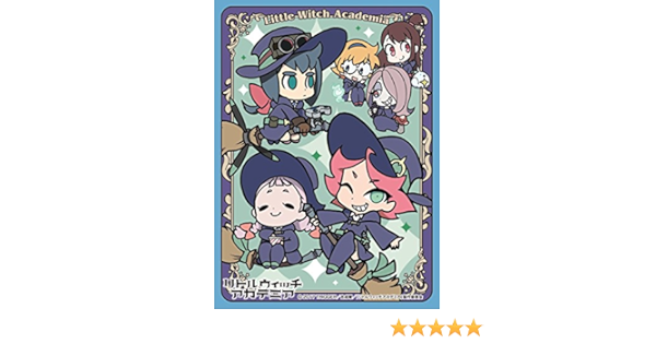 Amazon キャラクタースリーブ リトルウィッチアカデミア ルーナノヴァ魔法学校b En 447 トレカ 通販