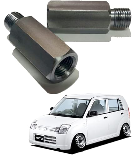 Amazon | jasgin タイロッド延長アダプター M14×P1.5 ネジ深さ 36mm