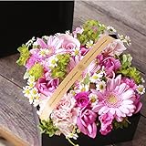 アレンジメントフラワー ギフト BOX フラワー (ピンク系) 生花