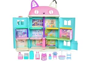 タカラトミー(TAKARA TOMY) ギャビーのドールハウス 大きなネコちゃんハウス ニャンタスティックギフトセット 3つのおへや付き