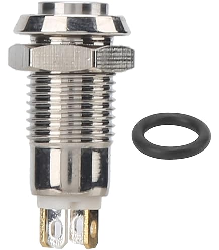 Amazon.co.jp: Wisoqu 押しボタンスイッチ、8mm 3V IP65防水