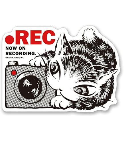 Amazon | 猫のダヤン ステッカーセット 猫がいます | シール