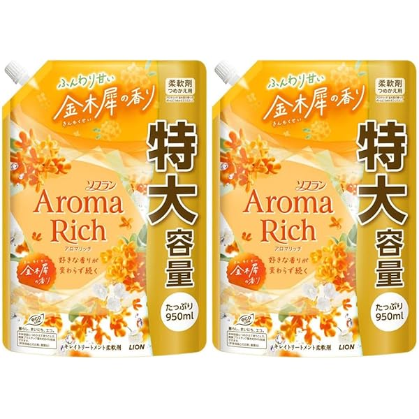 Amazon | アロマリッチ ふんわり甘い 金木犀の香り (本体 400ml +