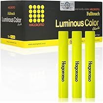 Amazon | [羽衣]HAGOROMO フルタッチ蛍光チョーク6色セット(ピンク、黄