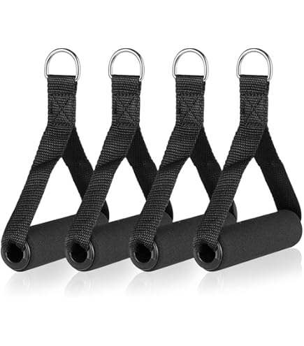 Resistance Band Handles With Foam Grips - Heavy Duty For Exercise Bands - View #2