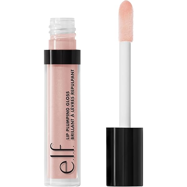 Amazon | エルフ e.l.f. Lip Plumping Gloss - Sparkling Ros? (並行