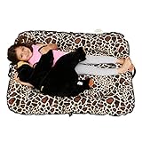 Woombie Toddler Donut Portable Play Mat, Brown Giraffe by Woombie