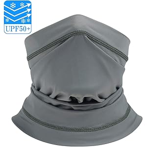 ネックガード フェイスカバー【最新認証済みUPF50+・冷感・吸汗速乾】ネックカバー フェイスガード 紫外線対策 日焼け防止 防風 防塵通気 軽量 UVカット 男女兼用