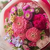 花束 フラワー 生花 大臣賞受賞 デザイナー （ ピンク系 ） お任せ 花 束 3Lサイズ