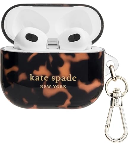 イヤホン kate spade airpods pro case Amazon | Kate Spade New York Liquid Glitter Airpods Pro Case (Rose