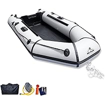 Amazon | Fkstyle【3人用・船外機対応】ゴムボート 釣り ボート 3人