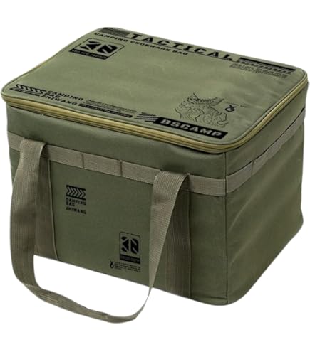 Amazon.co.jp: [Caividom]キャンプ 収納ボックス ソフトコンテナ