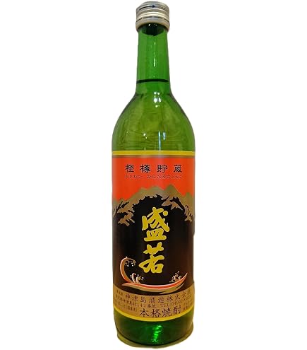 Amazon.co.jp: 盛若 樫樽貯蔵 720ml 化粧箱なし 本格焼酎 神津島酒造