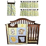 Trend Lab Baby Crib Bedding Set, 6 pc. - Chibi Zoo by Trend Lab [並行輸入品]