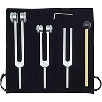 Amazon | aninako 音叉 セット 128+256+512Hz 音叉ハンマー付き