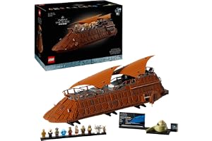 LEGO Star Wars Jabba’s Sail Barge 75397 Ultimate Collector Series Display Set for Adults, Collectible Brick-Built Model (3943 Pieces)