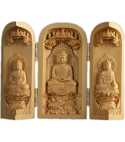 Amazon.co.jp: タグアナッツ彫刻 観音菩薩 観音様 紫水晶 アメジスト