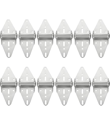 thumbnail image 2 of SURPASS 9Pcs Galvanized Garage Door Hinges, Corrosion Resistant... 2 of 11