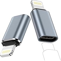Type C to Lightning変換アダプタ*4個セット 黒色 グレー Amazon.co.jp: Ocbuo Type C to Lightning変換アダプタ*2個