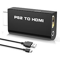 Amazon.co.jp: PS2 HDMI変換アダプタ-PS2 TO HDMI コンバーター