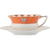 【正規輸入品】ウェッジウッド ワンダーラスト ピオニー ダイアモンド ティーカップ&ソーサー 200ml 結婚祝い プレゼント