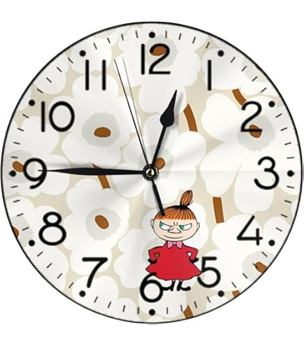 Amazon.co.jp: リズム(RHYTHM) 掛け時計 リトルミィ φ13x3.5cm