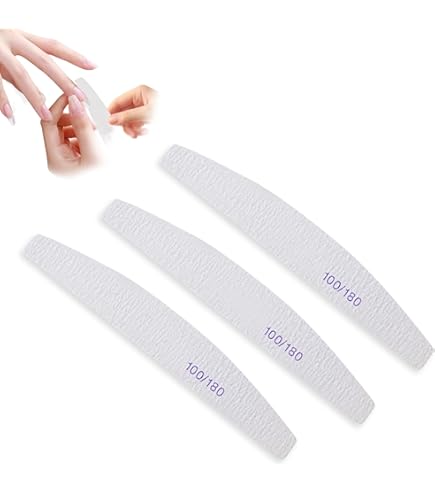 Amazon.co.jp: Seven Fox ネイル 爪やすり 6本セット 爪磨き ジェル