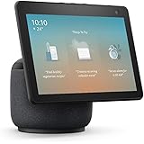 Echo Show 10 (3rd Gen) | HD smart display with motion and Alexa | Charcoal