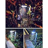 LEDガーデンソーラーライト 電池不要 アウトドア 屋外