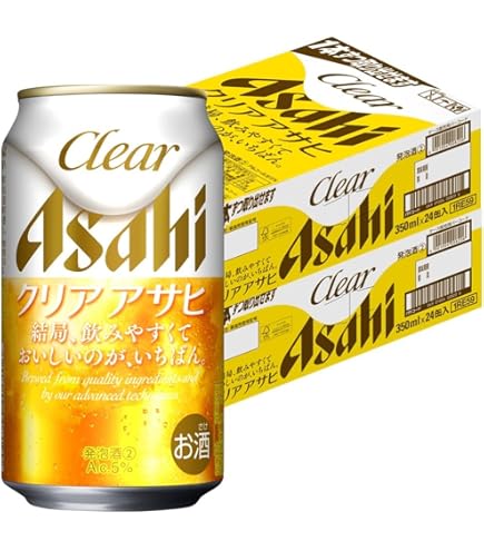 Amazon.co.jp: アサヒ クリアアサヒ 350ml 6缶 : 食品・飲料・お酒