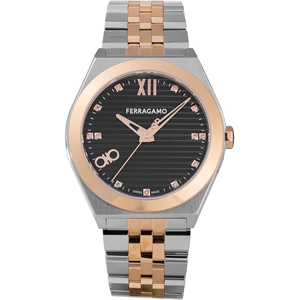 Amazon.co.jp: [フェラガモ]Ferragamo 腕時計 VEGA シルバー文字盤