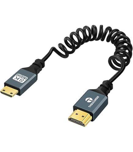 Amazon | TOPCINE HDMI A - HDMI Dケーブル Atomos Shinobi Ninja V